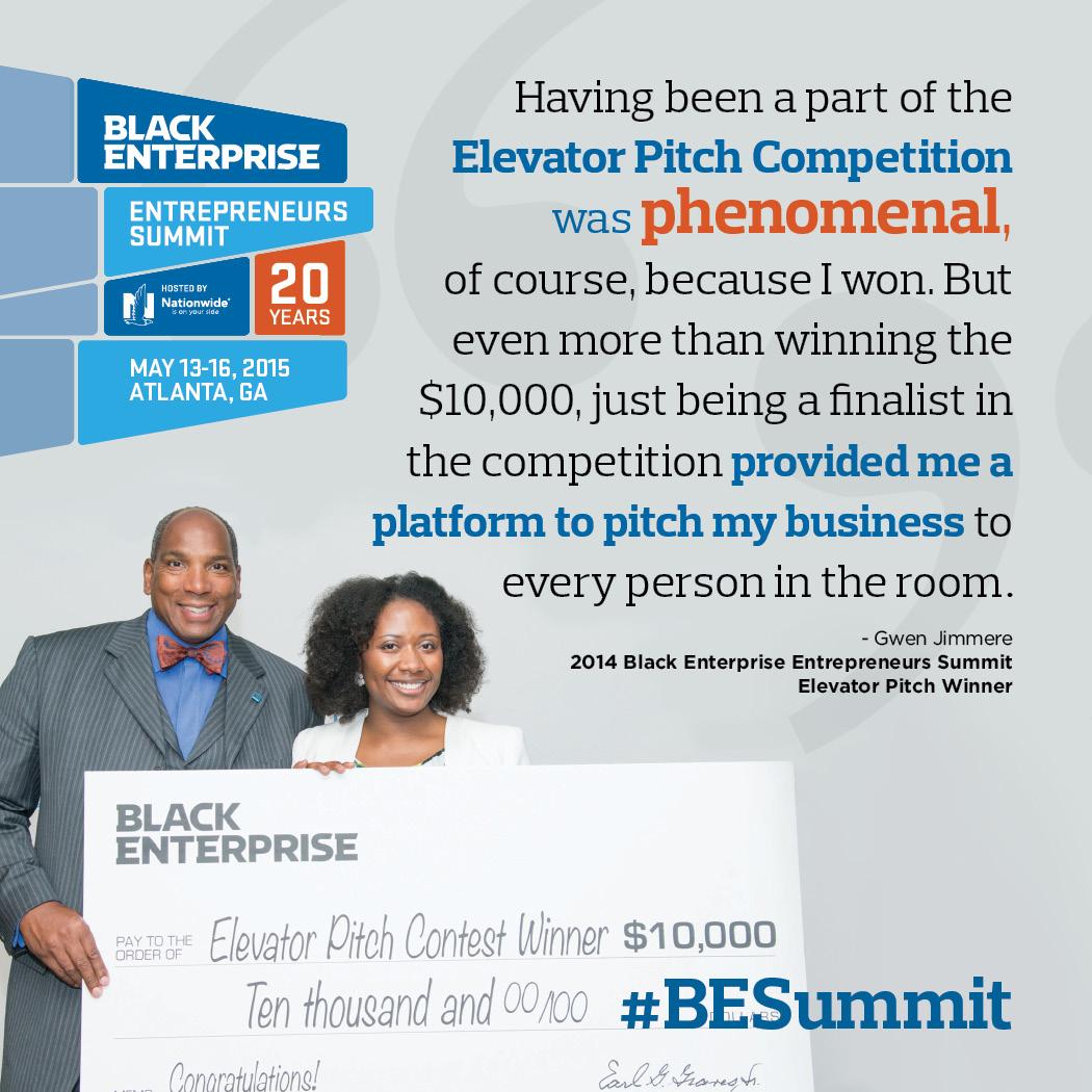 blackenterprise's tweet photo. Are You a Winning Entrepreneur? Submit a 2-3 minute video pitch to win $10,000! #BESUMMIT http://t.co/YNTjWR9Eb8 http://t.co/c1ueYFzueA