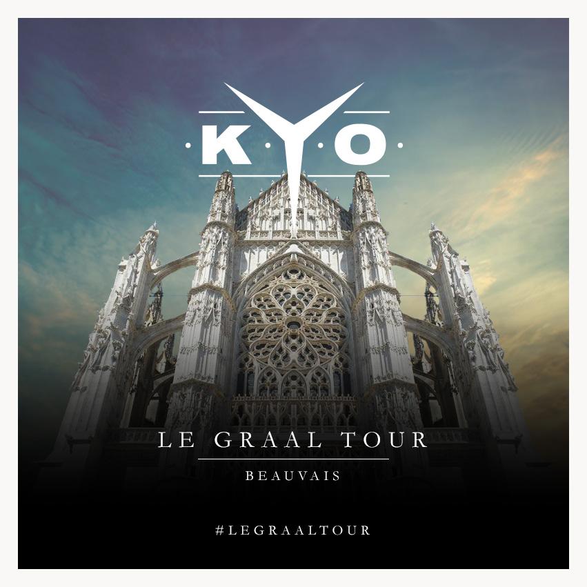 Beauvais, on se retrouve enfin ce soir ! RDV à l'Elispace pour #LeGraalTour ;)