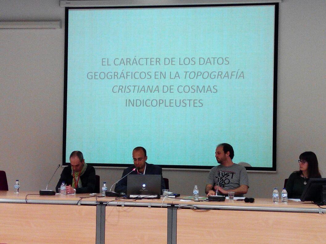 Manuel Barroso (US): "El carácter de los datos geográficos en la Topografía cristiana de Cosmas Indicopleustes".
