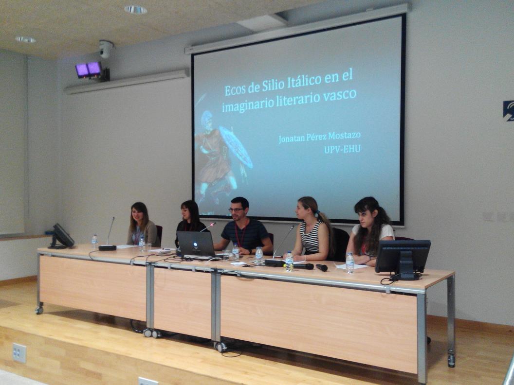 Última mesa de este III Congreso Ganimedes: Tradición clásica.