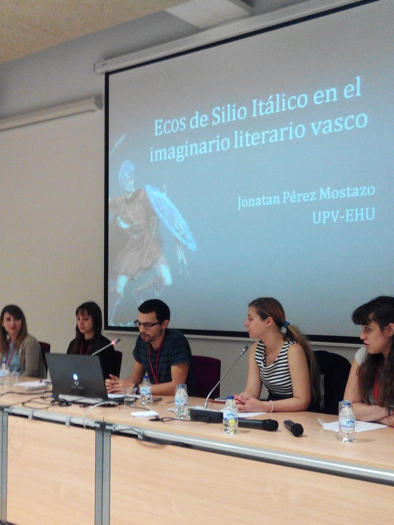 Jonatan Pérez Mostazo (UPV/EHU): "Ecos de Silio Itálico en el imaginario literario vasco"