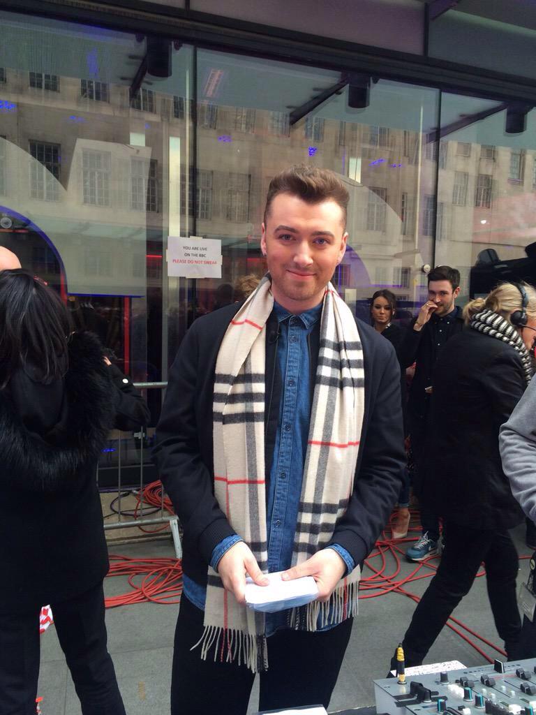 samsmithusa's tweet image. The beautiful Sam Smith DJ'ing for @radioleary #dancingdermot today! #1