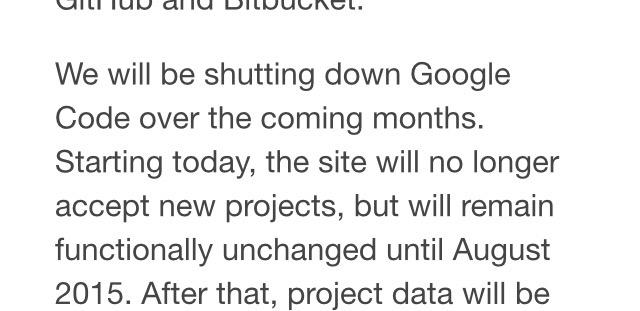 debugcall's tweet image. Adiós a un grande 
Fuiste bueno #GoogleCode