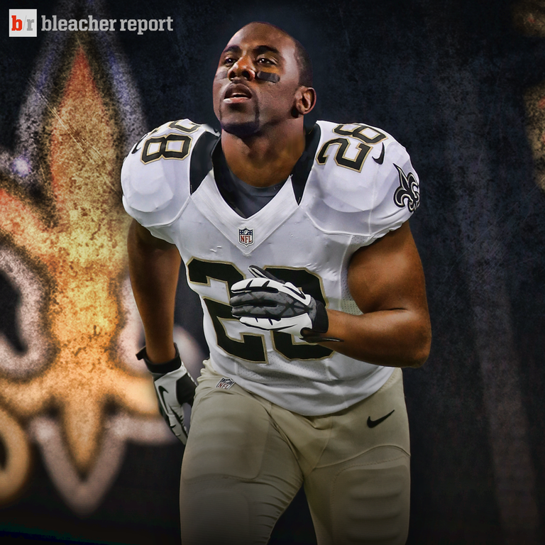 First Look CJ Spiller wearing a Saints uniform B/R Gridiron Scoopnest