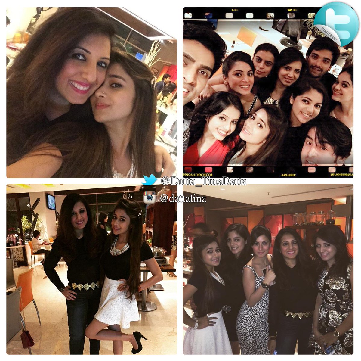 Dutta_TinaDatta's tweet photo. #selfie #fun #dinner #friends http://t.co/GatUk2NtYt