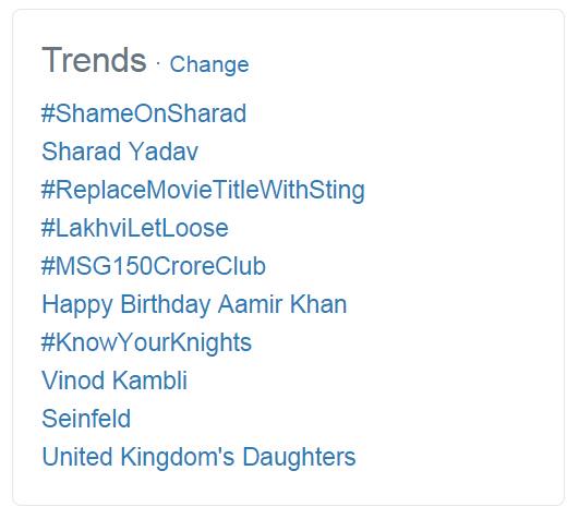 Happy Birthday Aamir Khan is Trending! 

if you Love The Mr. Perfectionist Actor! 