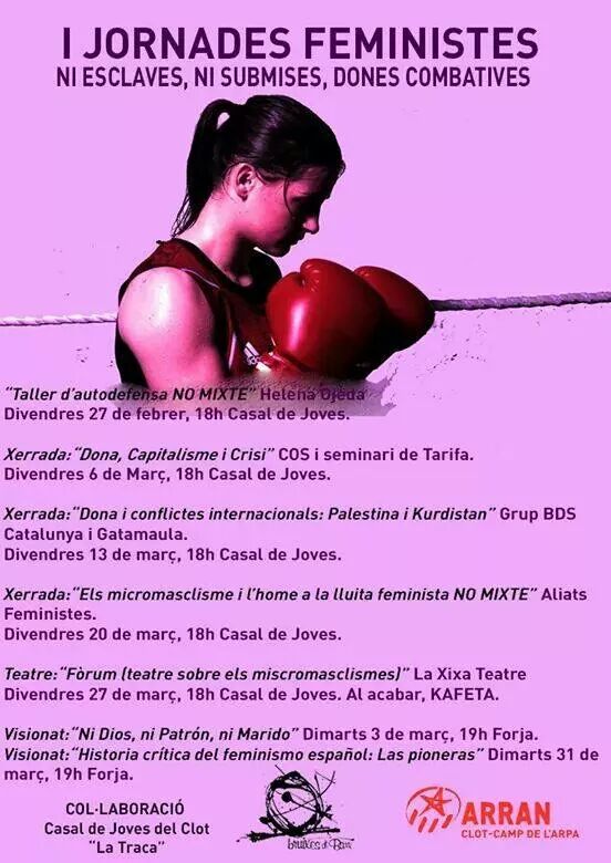 BDSCatalunya's tweet photo. Comença la xerrada "Dona i conflictes intermacionals: Palestina i Kurdistan" a @ArranClot @cj_clot @bruixesdebarri http://t.co/8ikXGhc37V