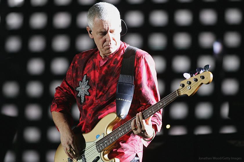 Happy birthday to Adam Clayton! Can you name his solo hit single from \96?  