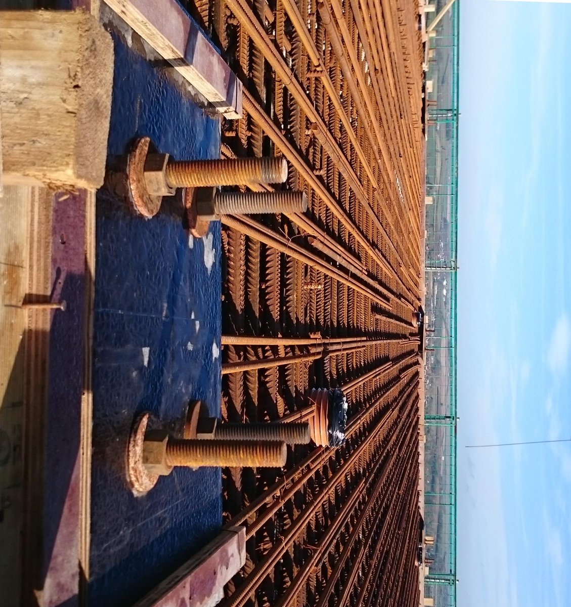 All reinforcement in place &amp; ready for the very last #concrete pour from <a href="/HillsGroup/">The Hills Group</a> on Pavilion tower at #Poundbury.