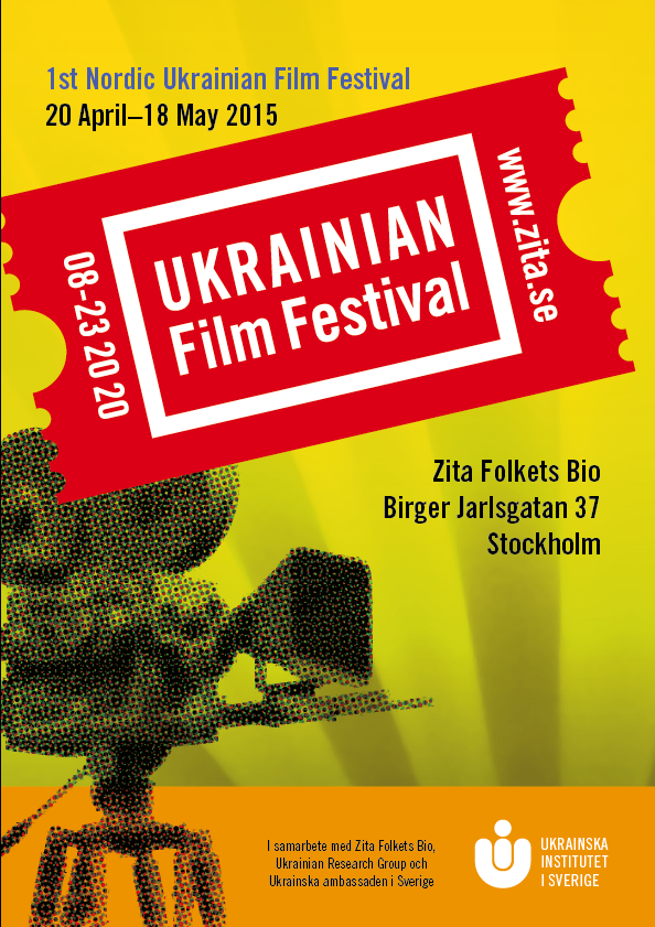 UkrFilmFestSe's tweet photo. Ukrainian #spring in #Stockholm starts 20 April 2015 at #BioZita, Birger Jarlsgatan 37 #cinema #festival #film http://t.co/jHDOGta9TC