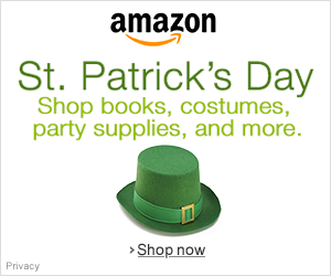 DealsAmazonUS's tweet photo. #ShopAmazon - St. Patrick's Day - Books, Party Supplies, Costumes &amp; More: http://t.co/JZVryvrd8b http://t.co/j96DRdUiPZ