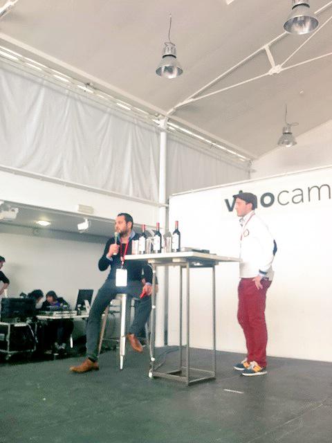 33entrepreneurs's tweet photo. Vincent from @Vinexplore taking it easy, helping #winelovers connect with wine events #33contest #vinocampParis http://t.co/QJHfOWKPY4