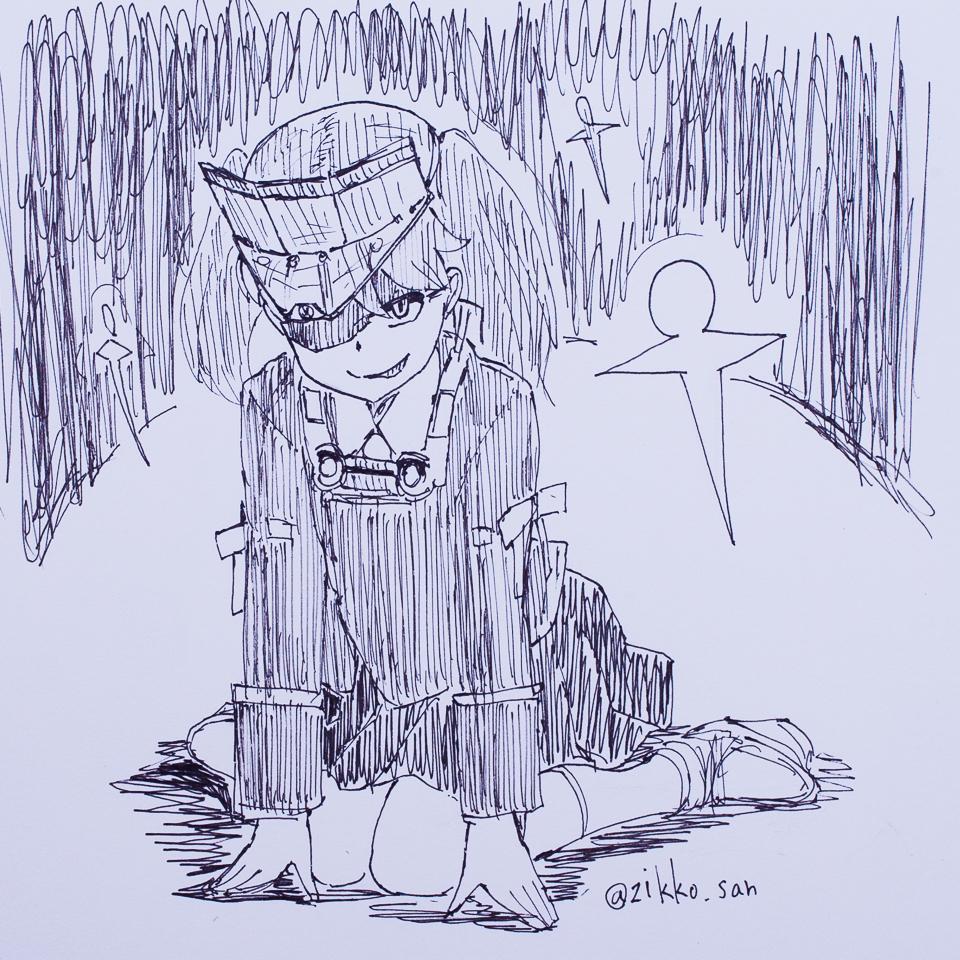 龍驤さん。
おしごと、おしごとぉ  #艦これ版深夜の真剣お絵描き60分一本勝負 