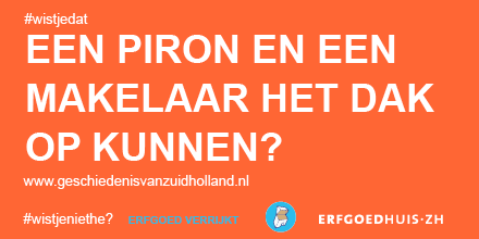 How to bluff your way into #monumenten: het verschil tussen een piron en een makelaar  geschiedenisvanzuidholland.nl/verhalen/erfgo…