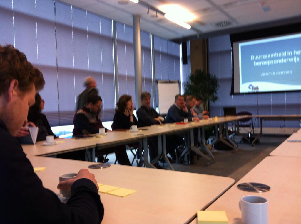 Bij RVO aan de slag over #duurzaamheid in het #MBO. Samen met docenten, studenten en maatschappelijke organisaties