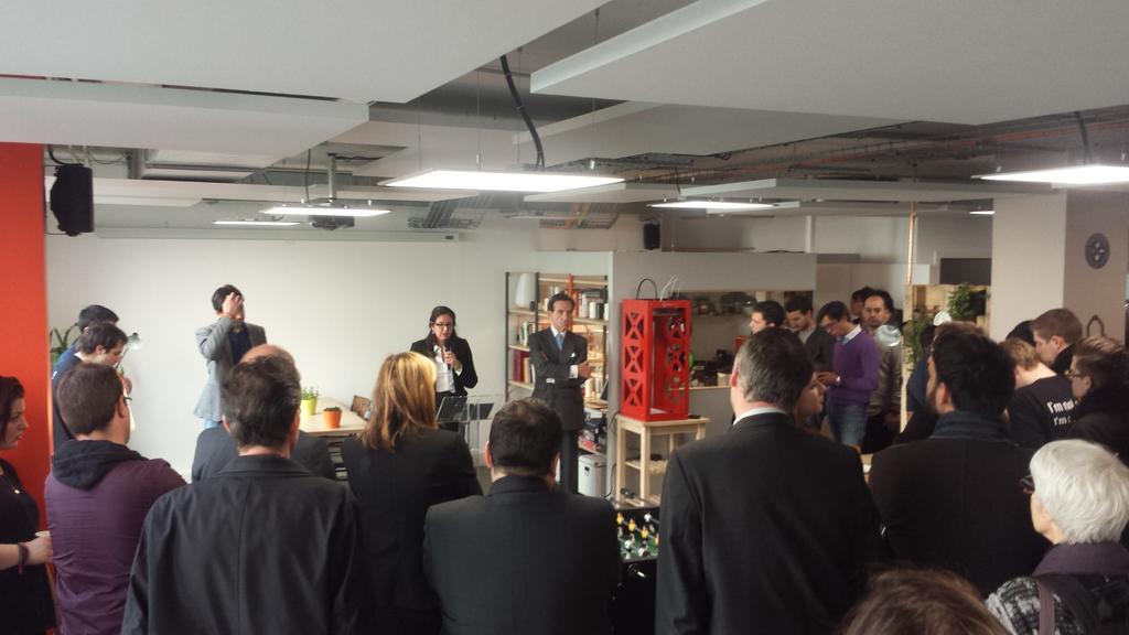 3Dnatives_FR's tweet photo. Inauguration du FabLab Anticafe WSF ce matin ! @innovationfctry @BonkersLab @lafonderie_idf @iledefrance http://t.co/AIhlPWZW11