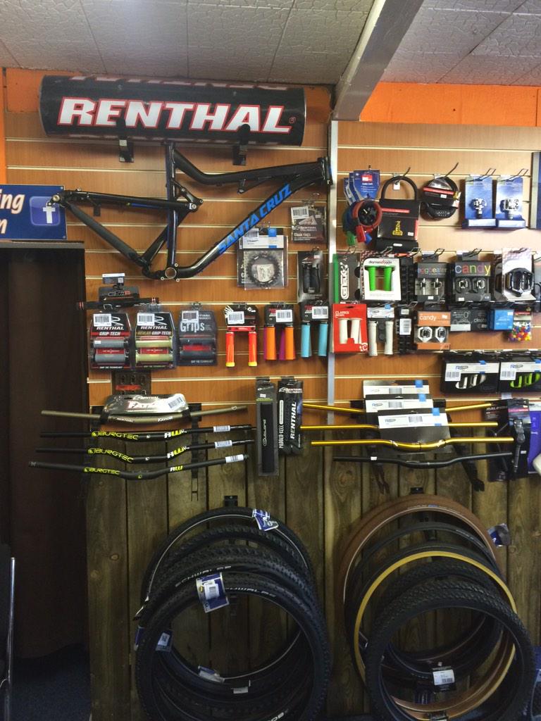 scottyderg's tweet photo. Fully stocked for the summer! @CyclefixWashy  ne372dt  #foxclothing #cyclefix #burgtec #renthal #odi #crankbrother http://t.co/oDrkd4Gb9z