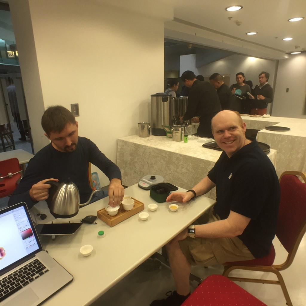 ilyabelikin's tweet image. #TeaTableProject at #UXHK. It turned out, that it was illegal today, so no tea on 2nd day. Sorry if you missed it.