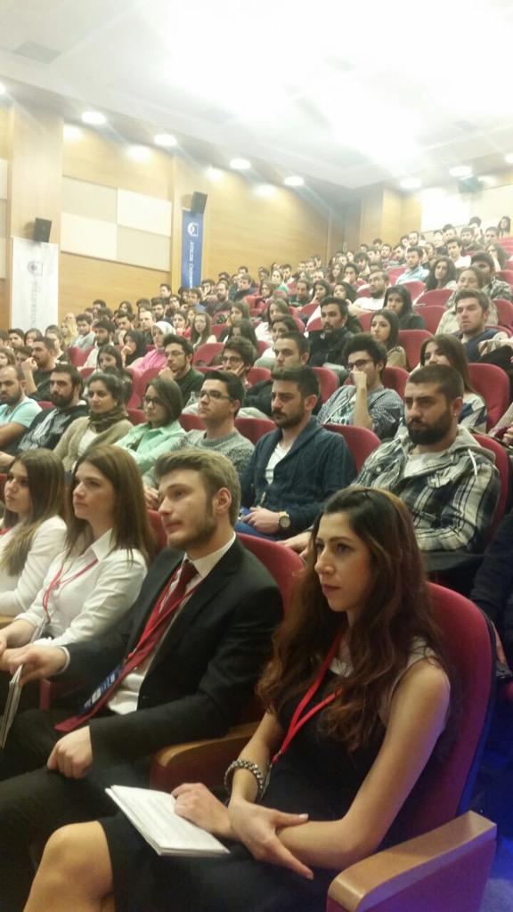 AtilimIESC's tweet photo. 2. Oturumumuz Erbakan Malkoç ile devam ediyor http://t.co/iqbtDBjEOW