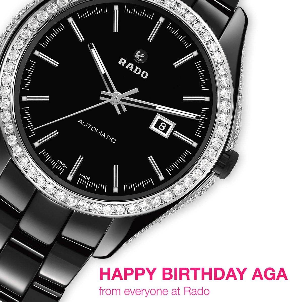rado's tweet image. #Rado wishes @ARadwanska a very happy Birthday!
