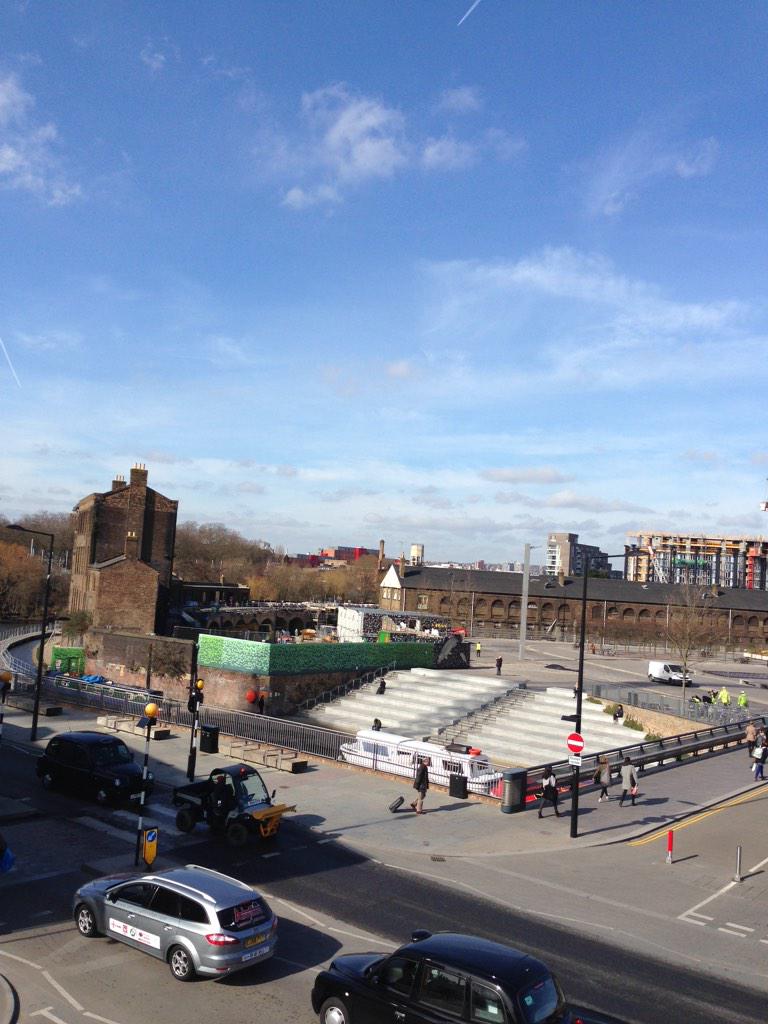 CN_Awards's tweet photo. At @BAMConstructUK site as part of @OpenDoorsWknd for a fusion of heritage &amp; latest construction techniques #doors15 http://t.co/6OpZLtHhjv
