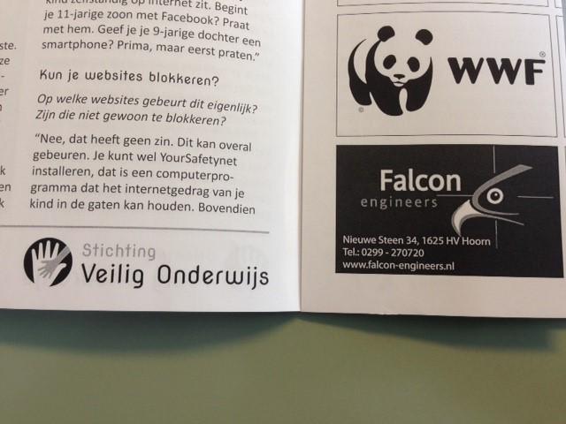 FalconEngineers's tweet image. Ook Falcon Engineers BV staat op tegen pesten op school.