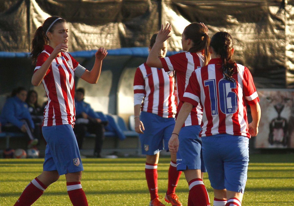 Partidazo entre el CD Móstoles URJC y el Féminas C, el domingo a las 19h. ¡Mucha suerte chicas! :) #AúpaAtleti