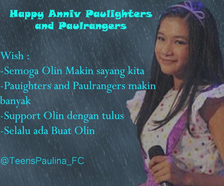 Ini Olin Buat Pajangan kamu aja :")  #PaulightersDay #paulrangersday @Teens_Paulina @teenebelle_ID