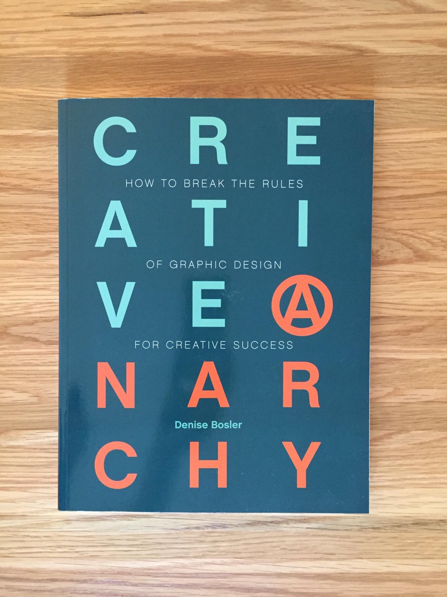 SublimioDesign's tweet image. &quot;If you obey all the rules you miss all the fun.&quot;
- 
Our work appears on #creativeanarchy book by @denisebosler