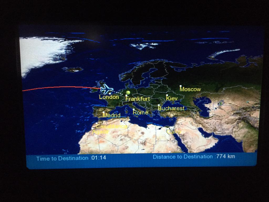 millzfilmz's tweet photo. Landed in Frankfurt #ChasingItaly http://t.co/g9Ky4udF7R