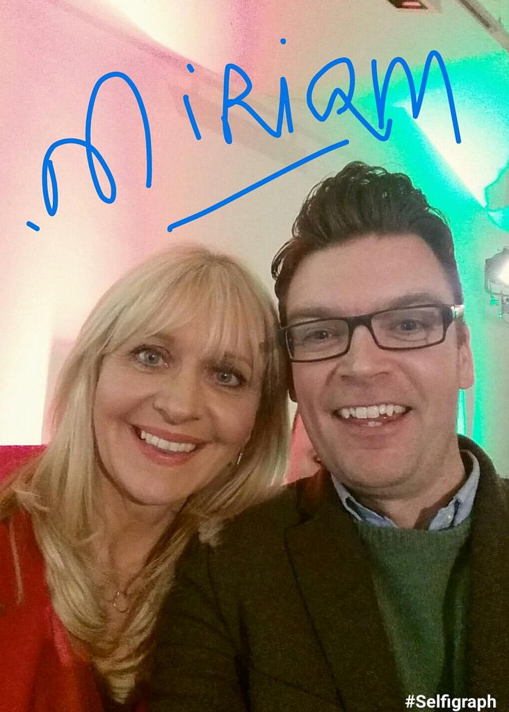selfigraph's tweet photo. @MiriamOCal we look great together! Get involved with http://t.co/fopKpEYLYb #legend #selfigraph @garfogo http://t.co/o9Dxx3pVor