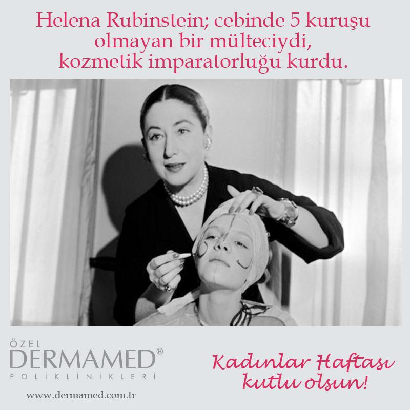İlham kaynağı 1 #kadın daha: Helena Rubinstein. Dilini bile bilmediği 1 ülkede #kozmetik imparatorluğu kurdu #8Mart