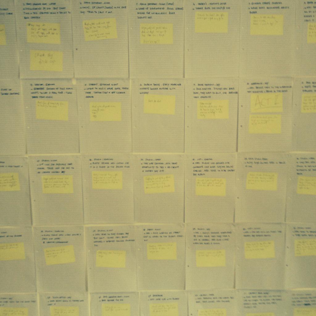 filmrace's tweet photo. #chasingyourghost director's busy breaking the script down http://t.co/WF23HcAcj2
