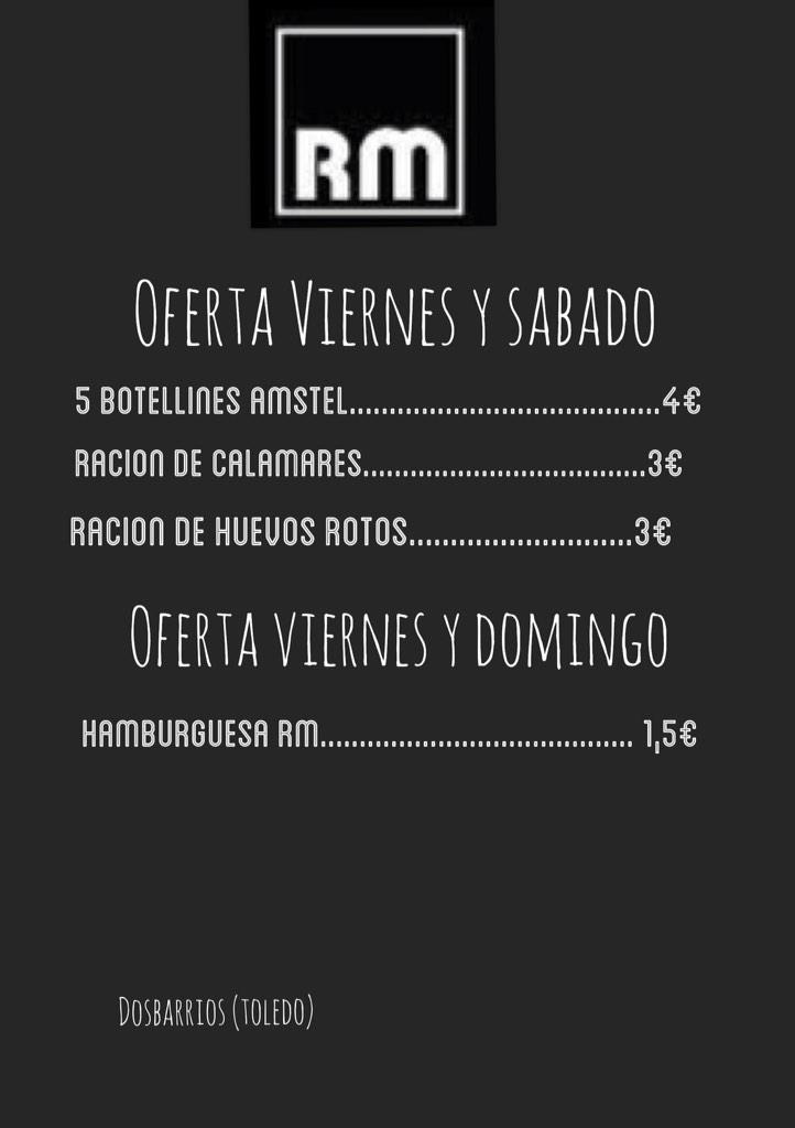 RestauranteRM's tweet photo. Ofertas para el fin de semana http://t.co/xQ9ARuOGeX
