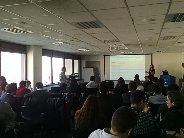 Beyond_Lab's tweet photo. International @Beyond_Lab session this afternoon with @Grenoble_EM at @MINATEC #JSIam cc @CEA_Recherche http://t.co/L7AmVmouy9