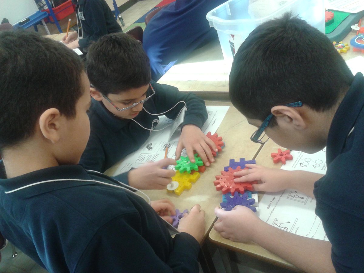 ISNA Elementary on Twitter "Science! Pulleys and Gears Grade 4 http