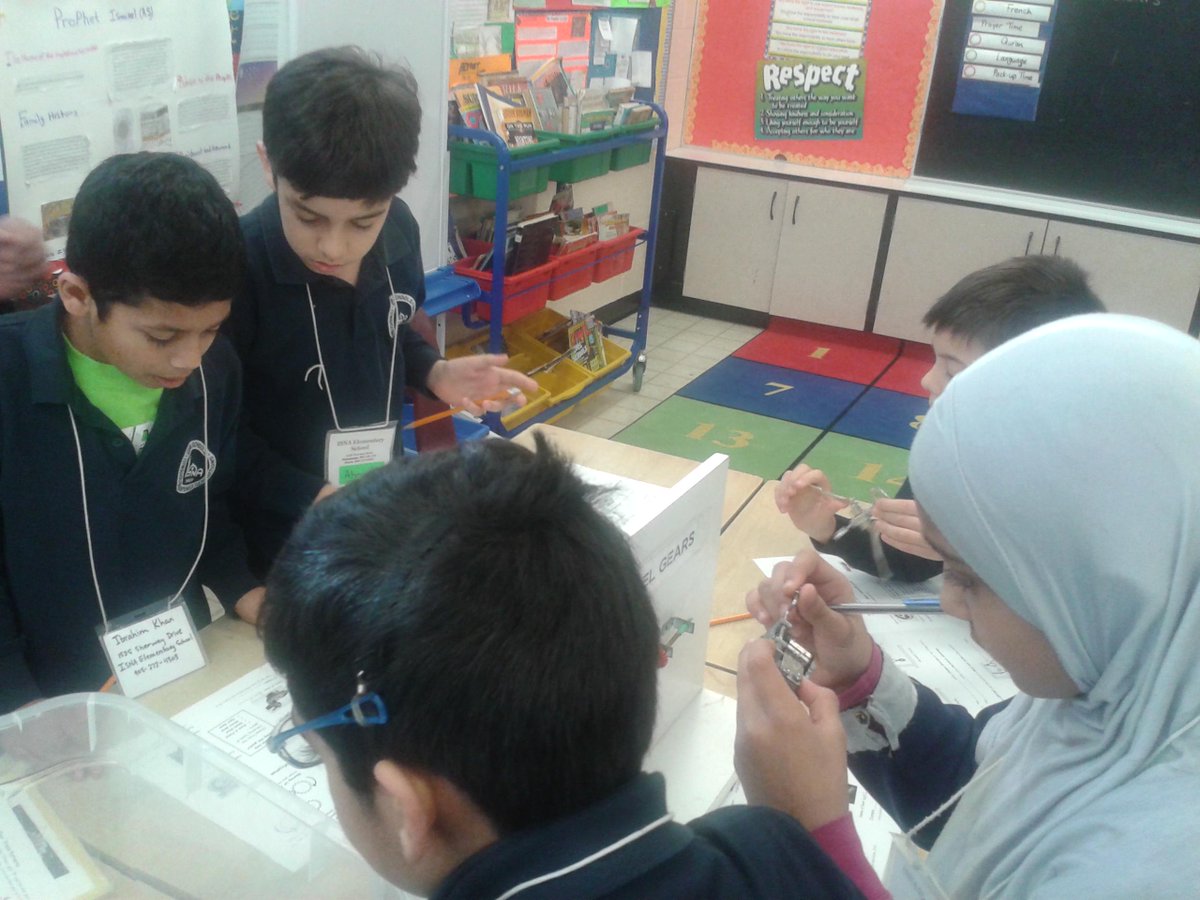 ISNA Elementary on Twitter "Science! Pulleys and Gears Grade 4 http