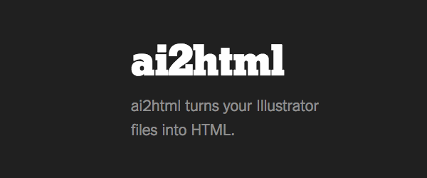 archietse's tweet image. We're open sourcing ai2html, our utility for converting Adobe Illustrator docs into html. ai2html.org