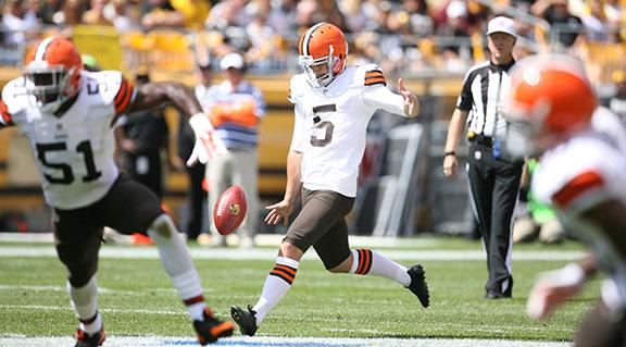Browns's tweet photo. NEWS: Browns re-sign punter Spencer Lanning

[READ] http://t.co/h5Qv8lQi4n http://t.co/vGRX9uKOkJ