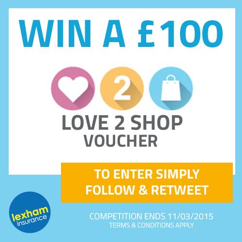 Win a £100 Love2shop voucher! Our #competition is on for 1 more week! RT &amp; follow to enter the #giveaway, good luck!