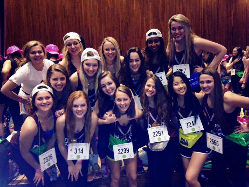 Good luck to everyone participating in Dance Marathon this weekend! #NUDM #MakeLifeBright