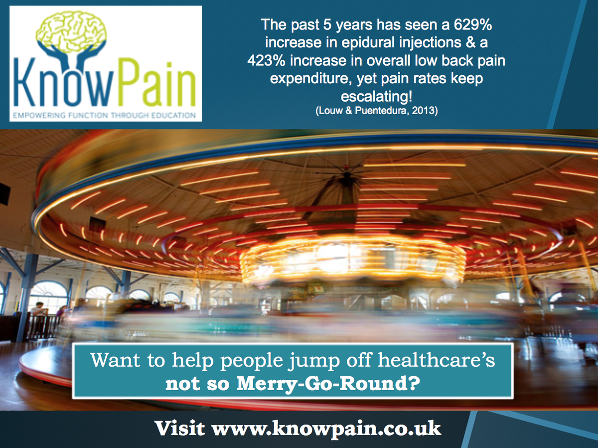 knowpainmike's tweet image. @kessonphysio Many thanks. Much appreciated :-) #changepractice #knowpain