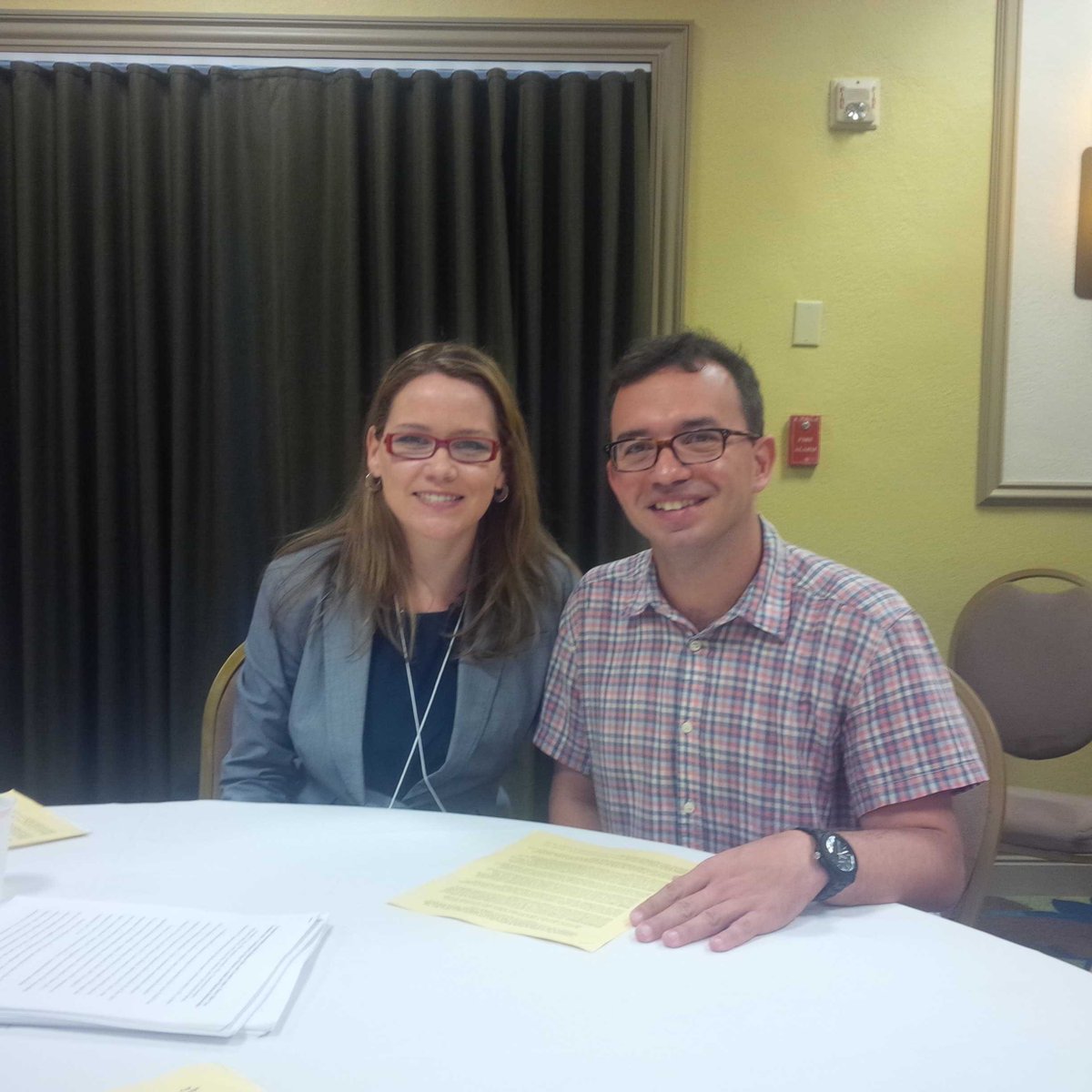 TerryFlynn's tweet photo. @aberje 2015 @IPRRC award winner Martina Kloss, &amp; Mateus Furlanetto, Director of International Relation for @aberje http://t.co/6YyVin5cCM