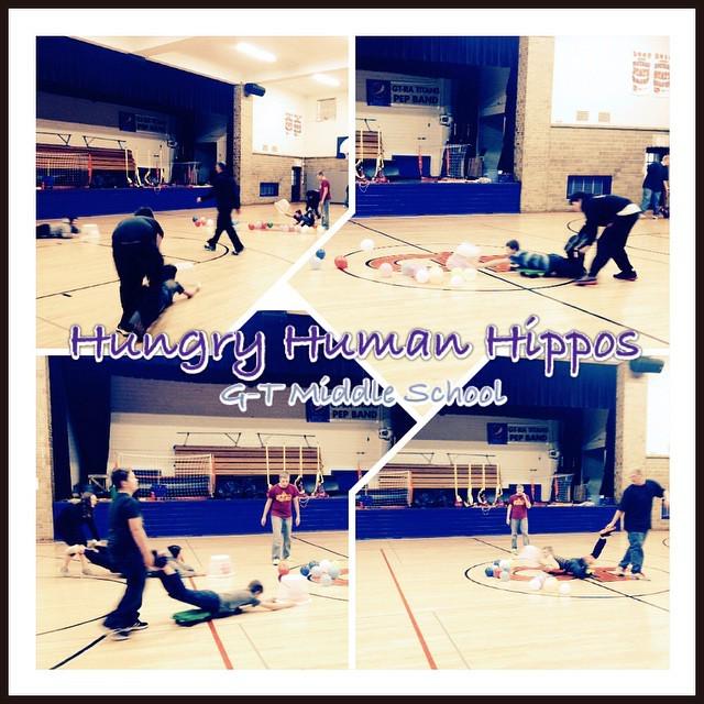 gtcsdtweets's tweet photo. G-T Middle School and Hungry Human Hippos! http://t.co/wvEwXKZjyC http://t.co/cpCexr5Z0s
