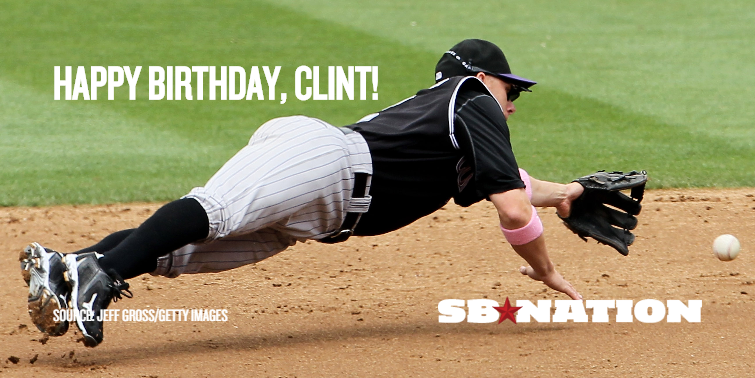 Happy 36th birthday to former and current SS Clint Barmes!   