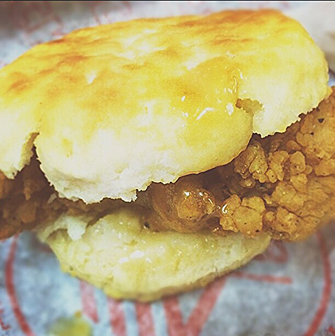 Whataburger's tweet photo. More like Honey Butter Chicken BAEscuit http://t.co/Ig6egpwo9k