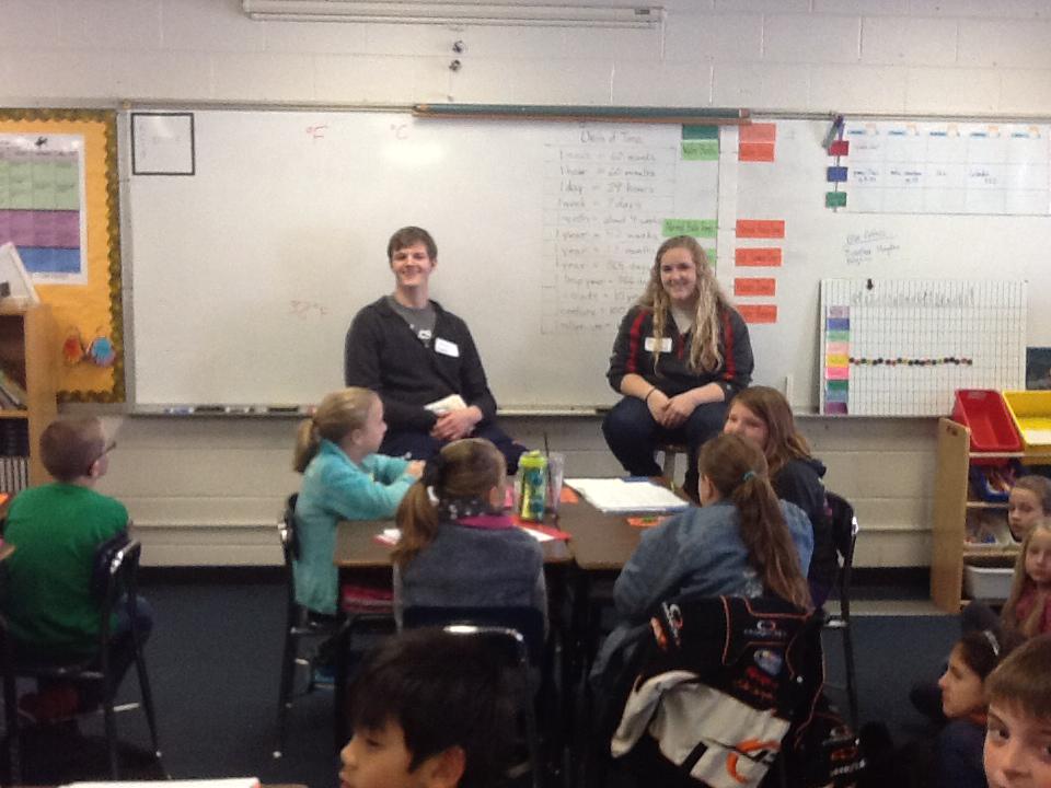Merenda_Brady's tweet photo. The @ERHS_Mustangs come and read to Morgan Elementary @RSSS_MESMedia for Read Across America! #Morganalumni http://t.co/scznSAtRFd