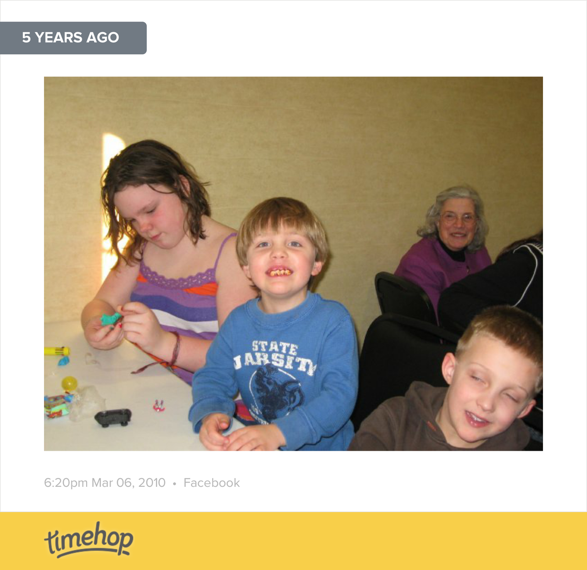 GinaBickers's tweet photo. Tristan's bday party 5 years ago! :) http://t.co/hgK6ePFKDc http://t.co/VKWf58bWXz