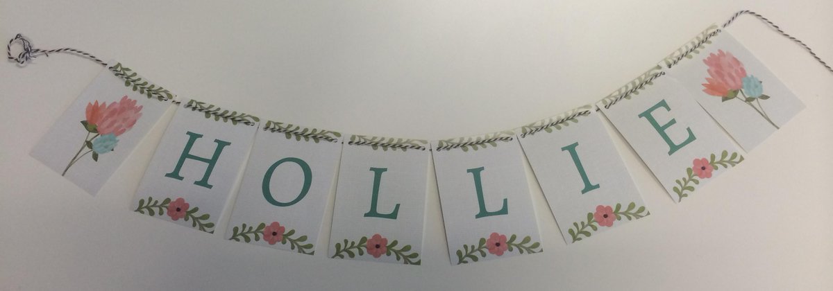 Thanks <a href="/hellopartyuk/">hellopartyuk</a> for my personalised bunting, which is making my <a href="/youyourwedding/">You & Your Wedding</a> desk look super pretty.