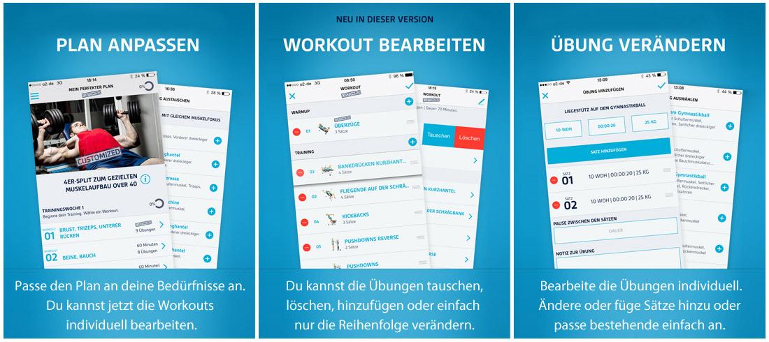 DerPerfektePlan's tweet photo. Ab sofort könnt ihr euren #Trainingsplan individuell anpassen!!!
#derperfekteplan #workout #noexcuses http://t.co/urbyJruJoO